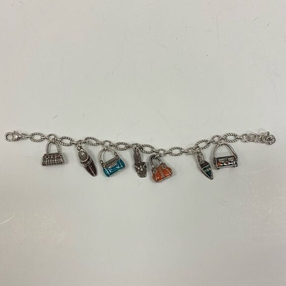 BRIGHTON Day shoe‎ and purse charm bracelet - Picture 4 of 7